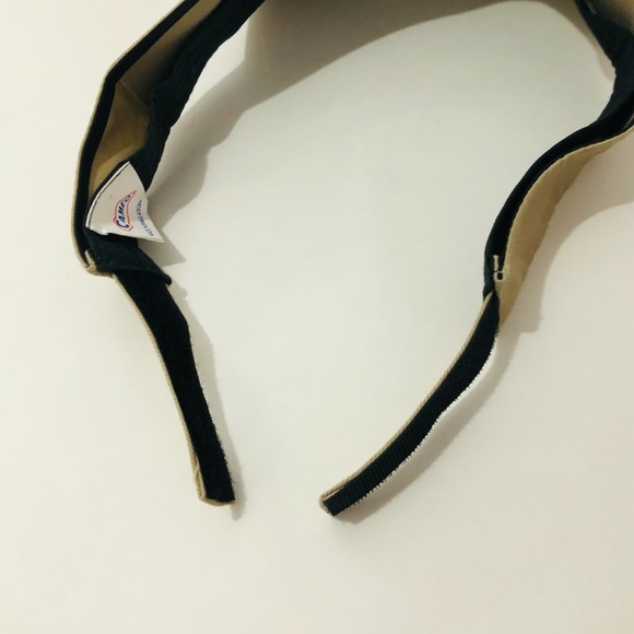 Sun Visor Santa Barbara California Khaki Velcro adjustable Sun Protection Tan CA - Picture 2 of 4